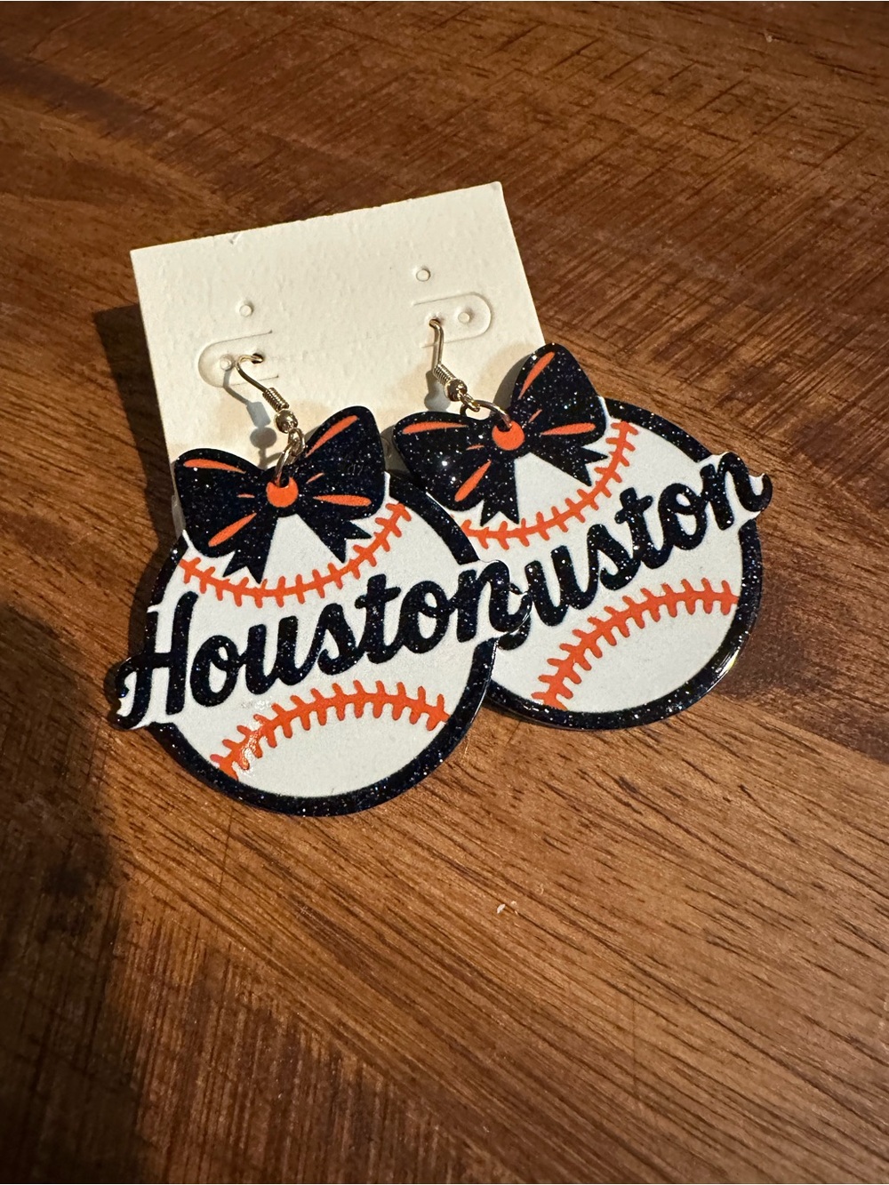 Houston Astro Earrings!